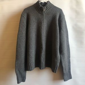 Polo Ralph Lauren men’s full zip jack 100% Wool